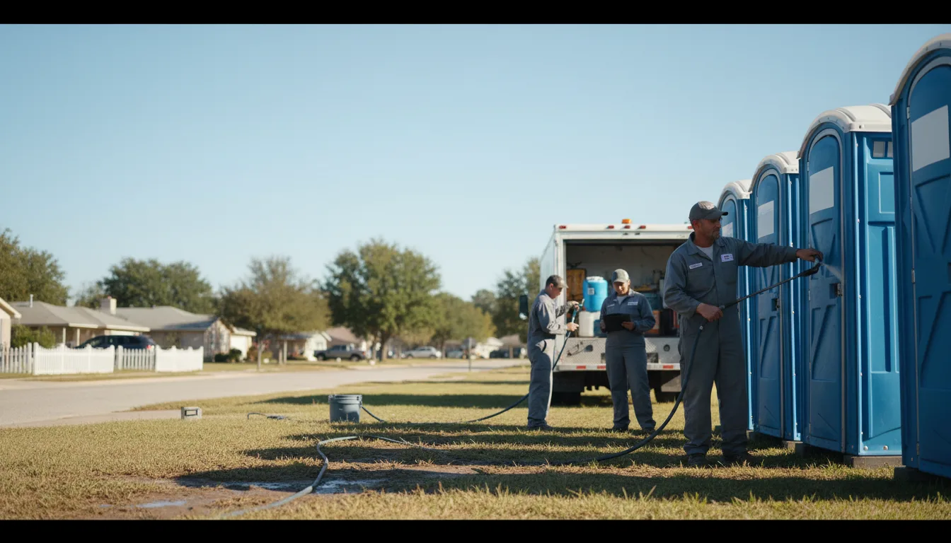 Long-Term Portable Toilet Rental in Elgin, TX near me